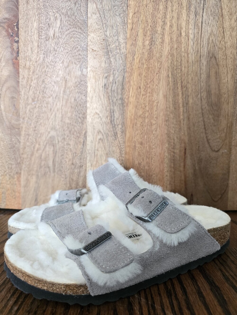 Birkenstock Suede Arizona Shearling EU 36